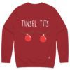 Tinsel tits clearance jumper